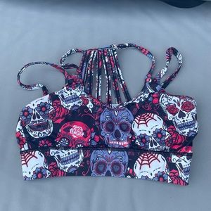 CVG Sugar Skull Bra (small)